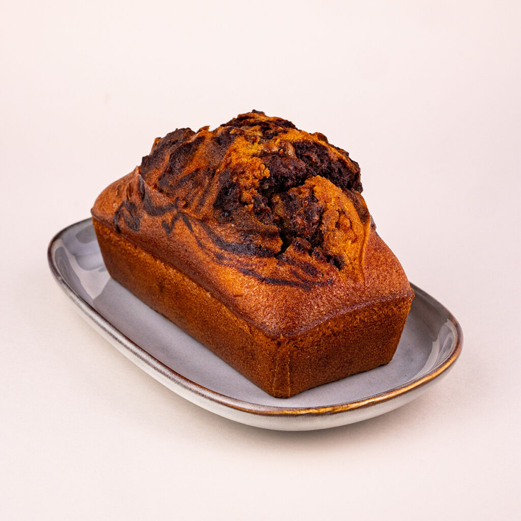 COULEUR CHOCOLAT | Cake marbré chocolat/vanille