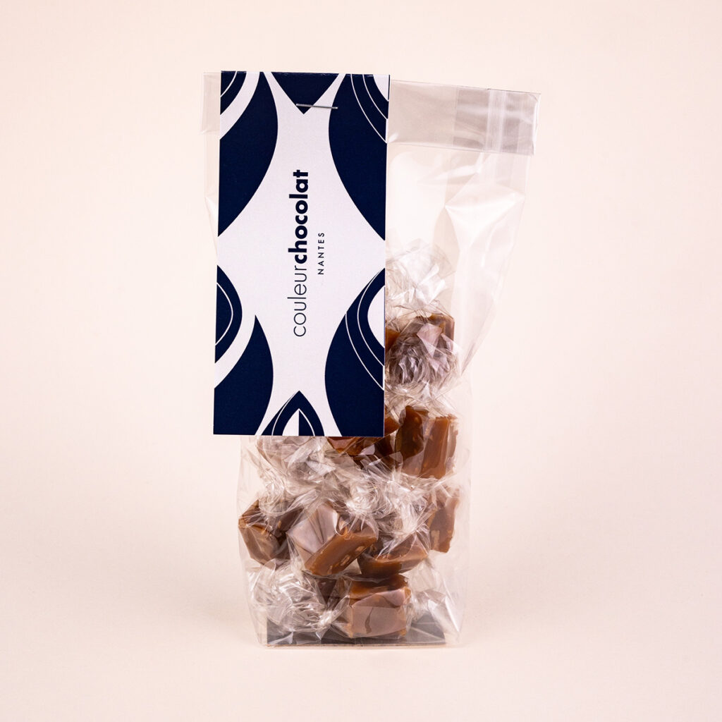COULEUR CHOCOLAT | Sachet de caramels beurre salé