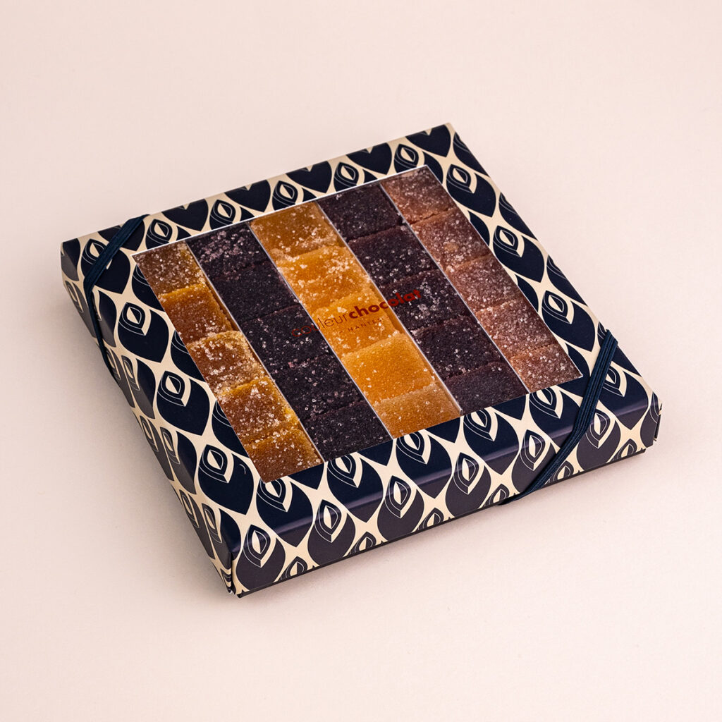 COULEUR CHOCOLAT | Coffret de pâtes de fruit
