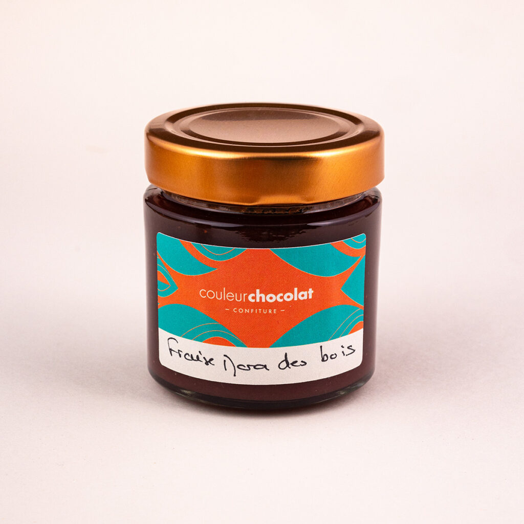 COULEUR CHOCOLAT | Confiture de fraises