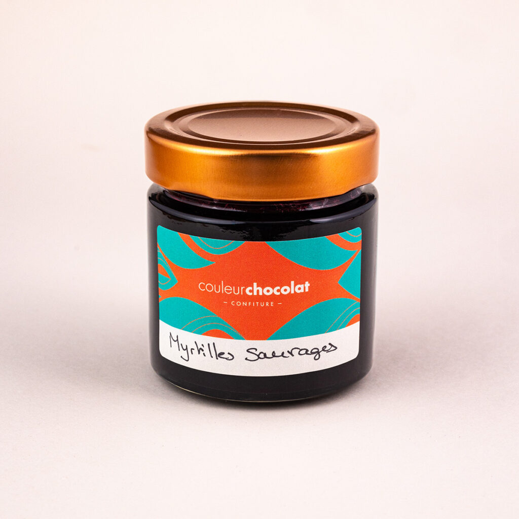 COULEUR CHOCOLAT | Confiture de myrtilles