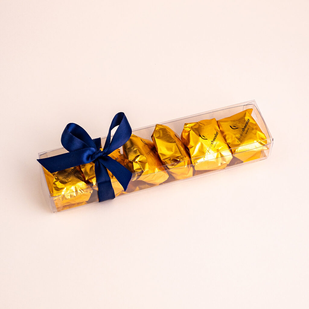 COULEUR CHOCOLAT | 6 marrons glacés