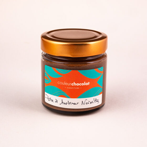 COULEUR CHOCOLAT | Pâte à tartiner noisettes