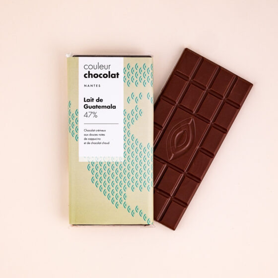COULEUR CHOCOLAT | Tablette Guatemala lait 47%