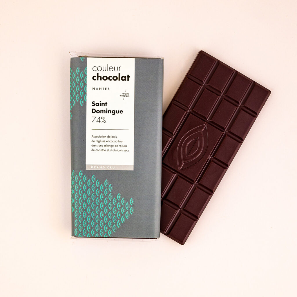 COULEUR CHOCOLAT | Tablette Saint Domingue 74%