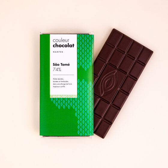 COULEUR CHOCOLAT | Tablette São Tomé 74%